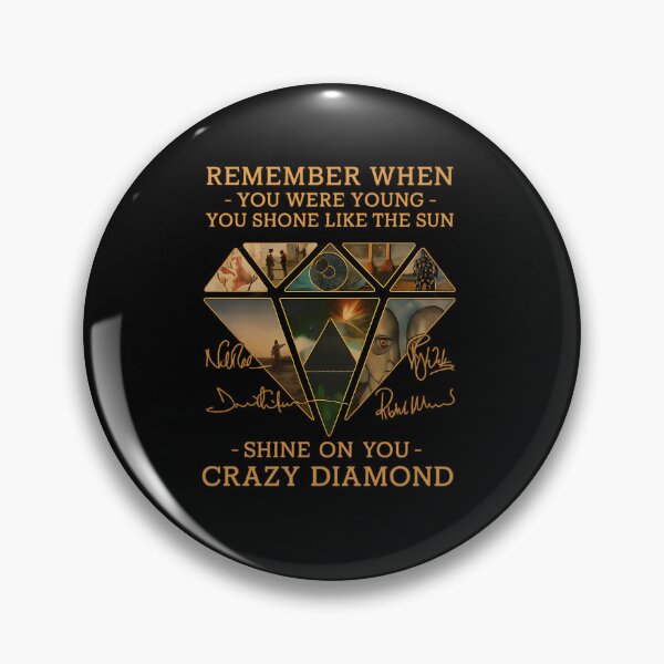 Item preview, Pink Floyd Shine On You Crazy Diamond Collage designed and sold by Designerpop.