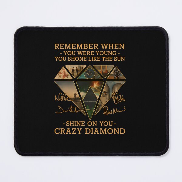 Item preview, Pink Floyd Shine On You Crazy Diamond Collage designed and sold by Designerpop.