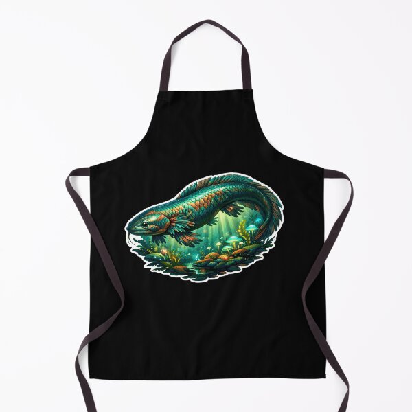 Item preview, Mystical Bioluminescent Lungfish Aesthetic Art designed and sold by ShopAndFun.