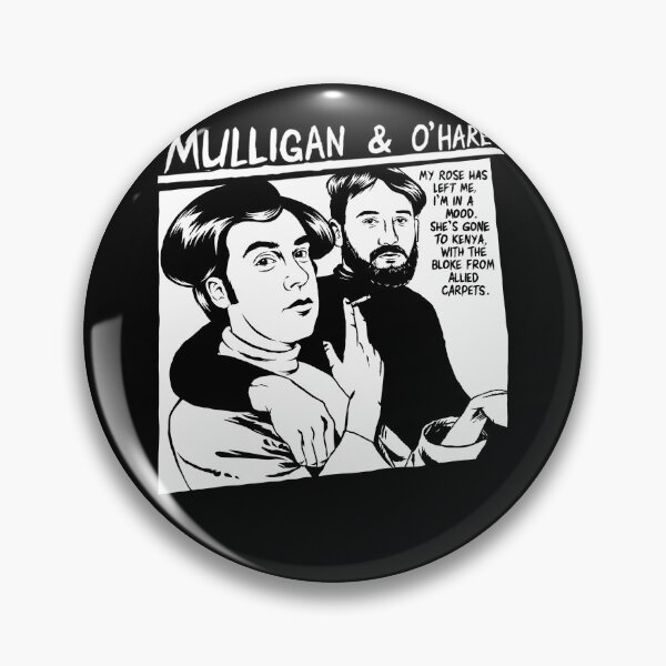 Item preview, Comedy Duo Black and White Sketch with Dialogue Bubble designed and sold by majidi1.