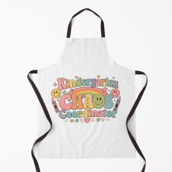 Item preview, Kindergarten Chaos Coordinator Shirt | Funny Retro Teacher T-Shirt Cute Rainbow Back to School Gift designed and sold by FestivityFinds.