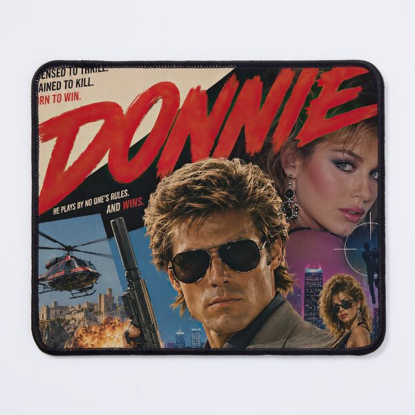 Item preview, Donnie – Retro Eurospy Action Thriller designed and sold by obstinator.