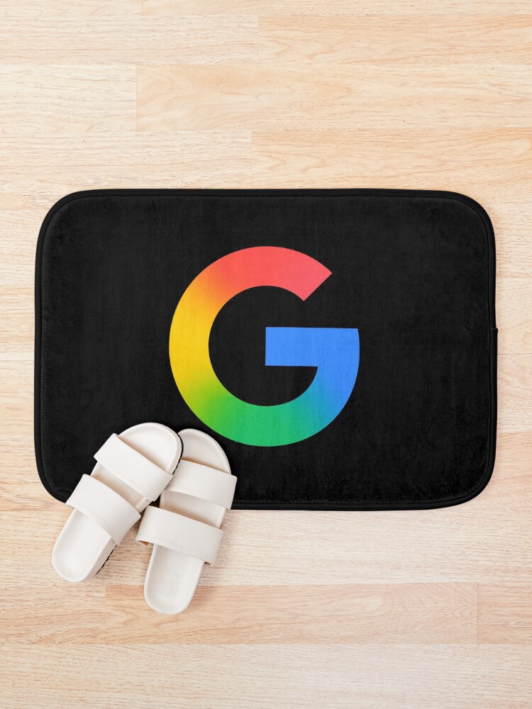 Thumbnail 1 of 6, Bath Mat, Alphabet (Google) Logo Sticker Merchandise designed and sold by gregaulding.