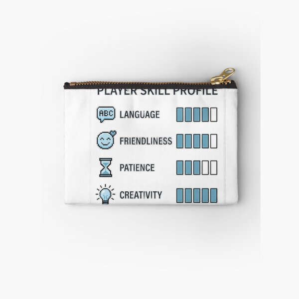 Item preview, Gamer Player Skill Profile designed and sold by hjunshop.