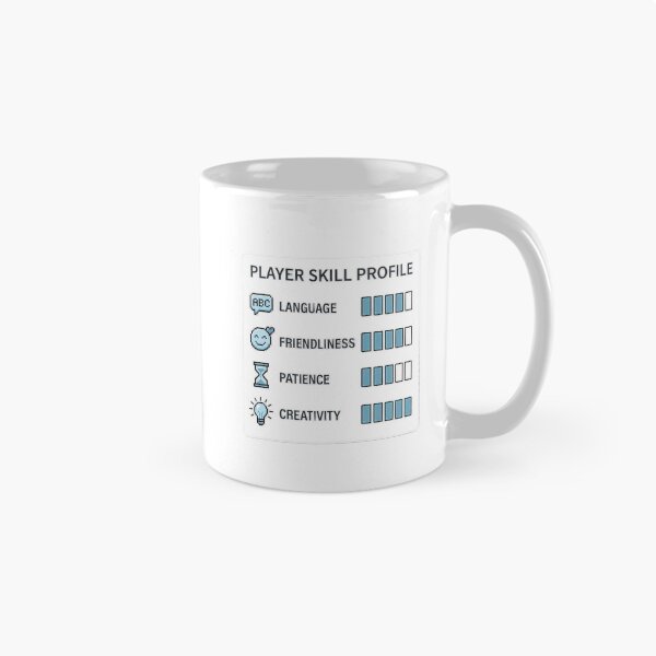 Item preview, Gamer Player Skill Profile designed and sold by hjunshop.