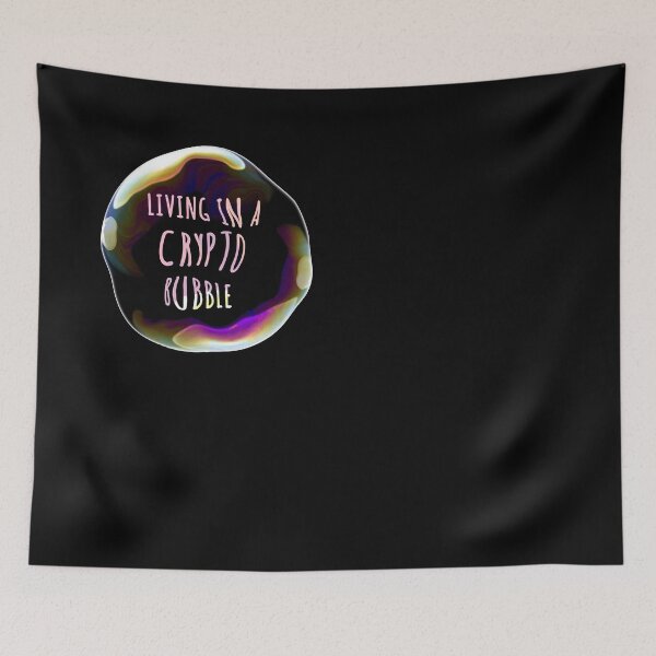 Item preview, CRYPTO BUBBLE designed and sold by Catastroish.