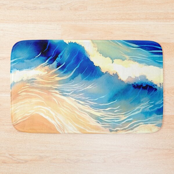 Item preview, Ocean Waves Abstract Washing Over A Sandy Beach  designed and sold by DEC02.