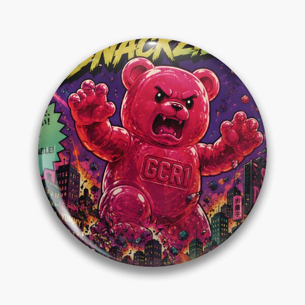 Item preview, GCR1 Snackzilla #01 – Giant Gummy Monster Kaiju | designed and sold by GCR1.