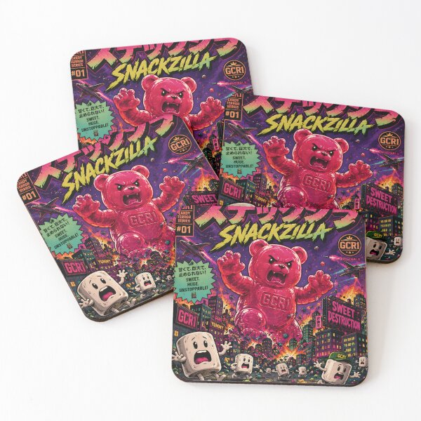 Item preview, GCR1 Snackzilla #01 – Giant Gummy Monster Kaiju | designed and sold by GCR1.