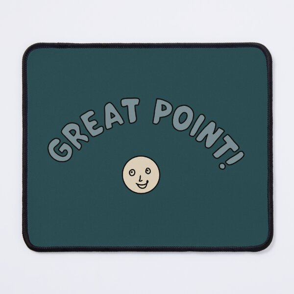 Item preview, Graphic design with minimalist smiley face and arched text designed and sold by LeshanArt.