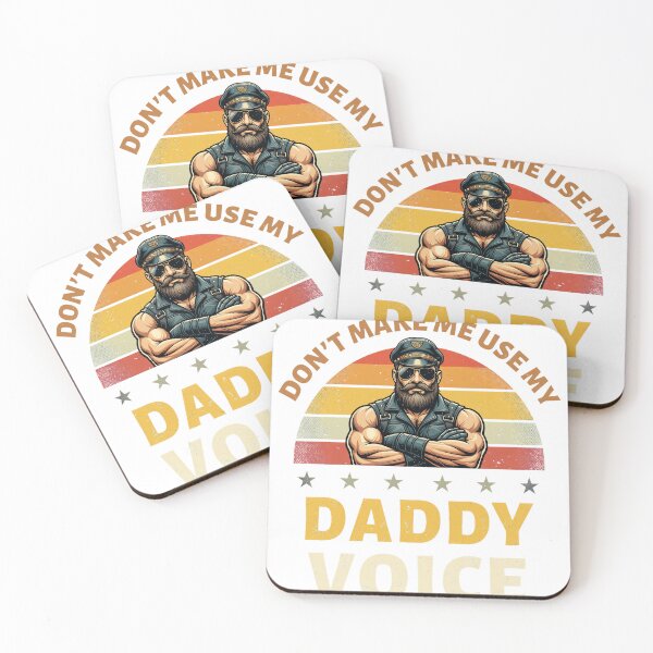 Item preview, Mens Don't Make Me Use My Daddy Voice Funny Gay Bear Pride designed and sold by nemgagenpe.