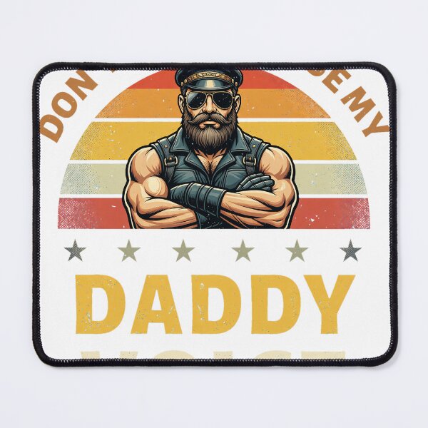 Item preview, Mens Don't Make Me Use My Daddy Voice Funny Gay Bear Pride designed and sold by nemgagenpe.