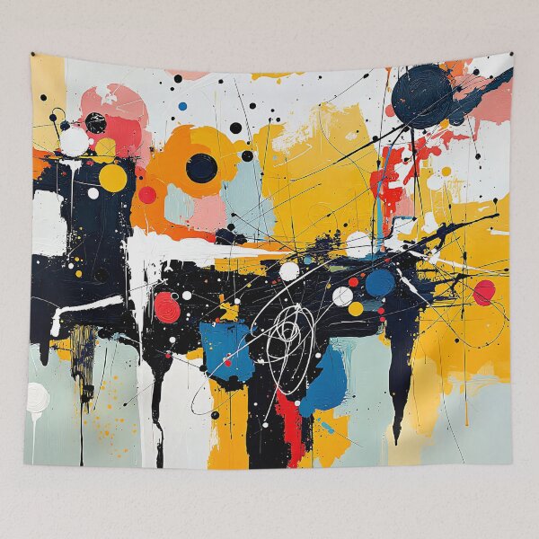 Item preview, Vibrant And Boldly Colorful Abstract Digital Art Painting designed and sold by DEC02.