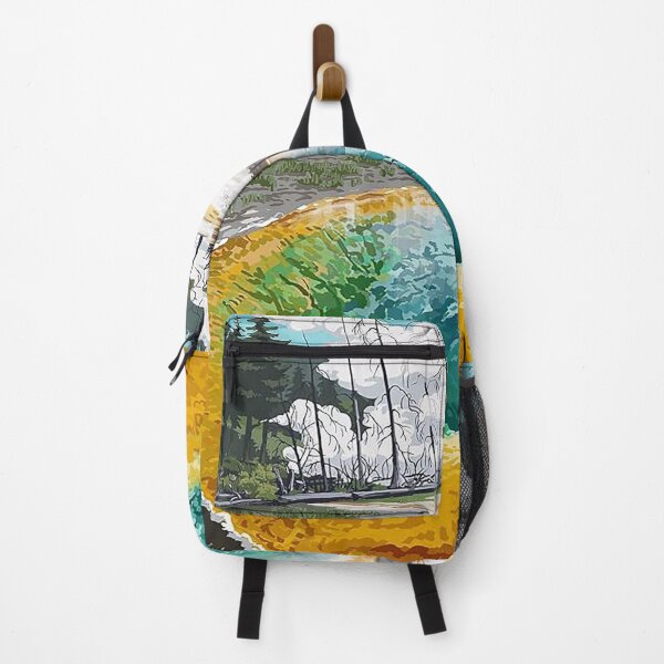 Item preview, Vintage Yellowstone National Park Hot Spring designed and sold by stefandaug.
