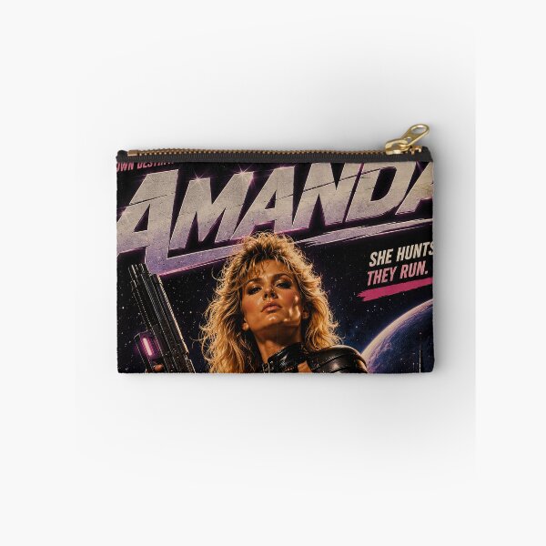 Item preview, Amanda – Retro Sci‑Fi Hunter  designed and sold by obstinator.