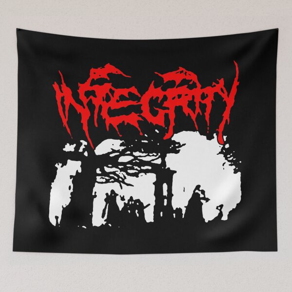 Item preview, Red Typography Hardcore Punk Band designed and sold by ShadeFall.