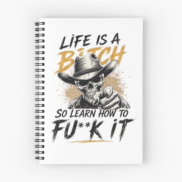 Item preview, LIFE IS A  BITCH, SO LEARN HOW TO FU**K IT. designed and sold by OskarTrendz.