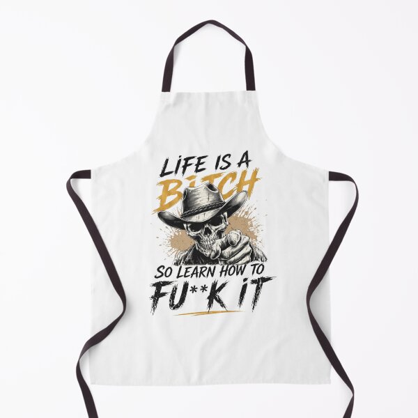 Item preview, LIFE IS A BITCH, SO LEARN HOW TO FU**K IT. designed and sold by OskarTrendz.