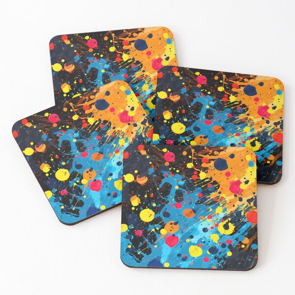 Item preview, Fantasy Universe Colorful Abstract Splatter Paint Digital Art designed and sold by DEC02.
