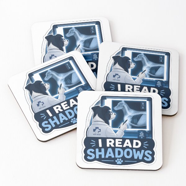 Item preview, I Read Shadows – Funny Veterinary Radiology X-Ray Design designed and sold by Bettybee00.