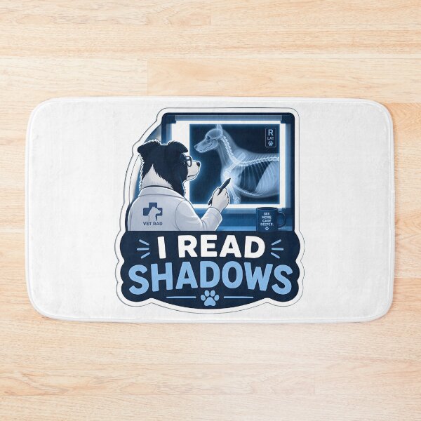 Item preview, I Read Shadows – Funny Veterinary Radiology X-Ray Design designed and sold by Bettybee00.