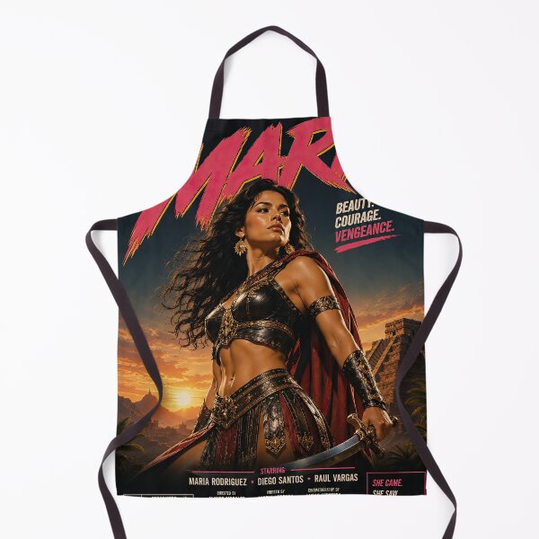 Item preview, Maria – Warrior of Honor Retro Epic designed and sold by obstinator.