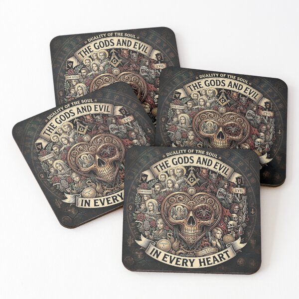Item preview, Gods Evil Heart Soul Duality designed and sold by Voodoo Store Paranormal Collections.