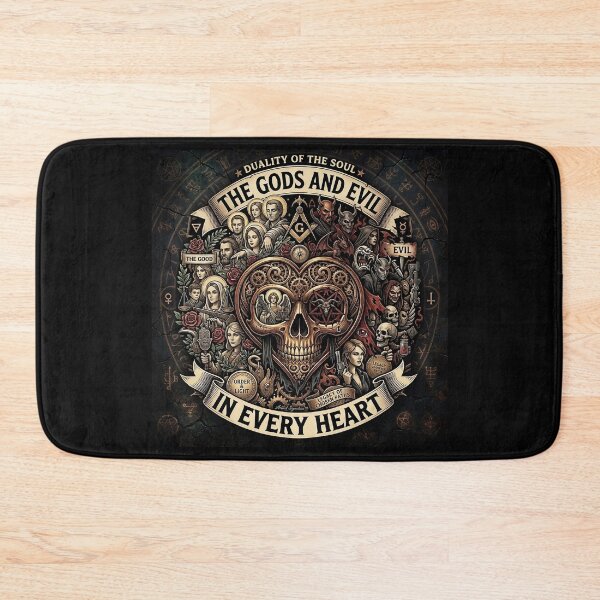 Item preview, Gods Evil Heart Soul Duality designed and sold by Voodoo Store Paranormal Collections.