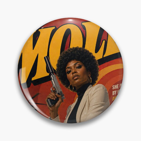 Item preview, Molly – Retro Spy Action Power designed and sold by obstinator.