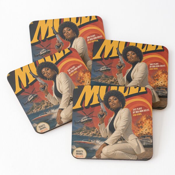 Item preview, Molly – Retro Spy Action Power designed and sold by obstinator.