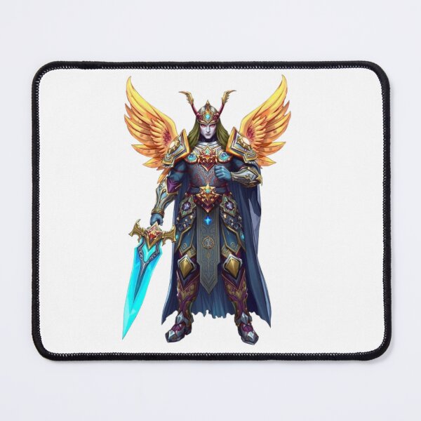Item preview, Celestial Guardian Knight Illustration designed and sold by MystiColo.