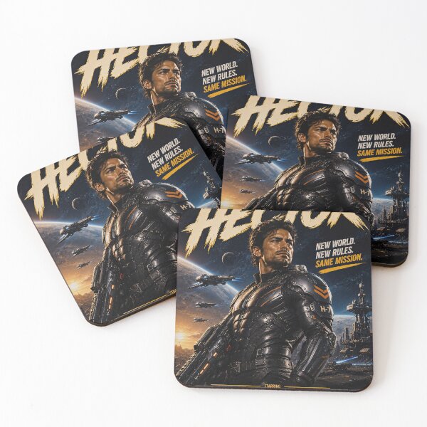 Item preview, Hector – Futuristic Sci‑Fi Hero  designed and sold by obstinator.