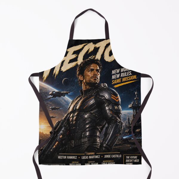 Item preview, Hector – Futuristic Sci‑Fi Hero designed and sold by obstinator.