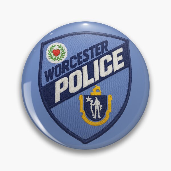 Item preview, Worcester Massachusetts Police Department designed and sold by LockedUp.