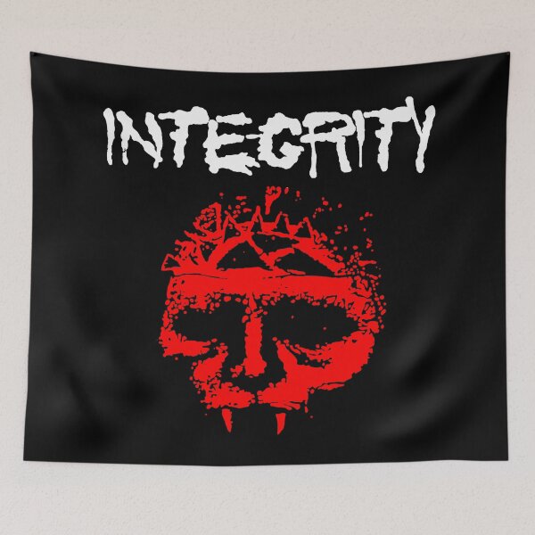 Item preview, Red Silhouette With White Typography designed and sold by ShadeFall.