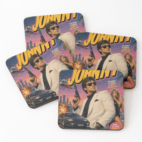 Item preview, Johnny – Retro Spy Action Legend  designed and sold by obstinator.