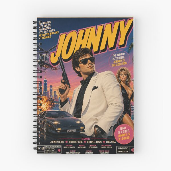 Item preview, Johnny – Retro Spy Action Legend  designed and sold by obstinator.