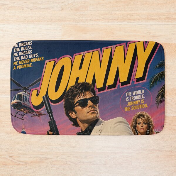 Item preview, Johnny – Retro Spy Action Legend  designed and sold by obstinator.