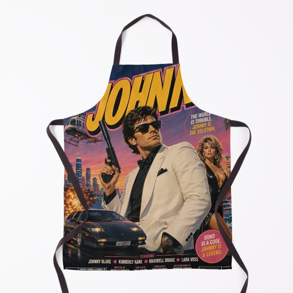 Item preview, Johnny – Retro Spy Action Legend designed and sold by obstinator.