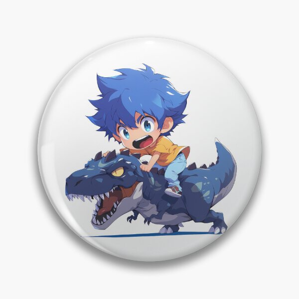 Item preview, Valt Aoi Beyblade Burst Chibi Dinosaur Adventure designed and sold by Dashsopaner.