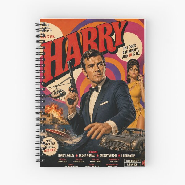 Item preview, Harry – Retro Spy Action Classic  designed and sold by obstinator.