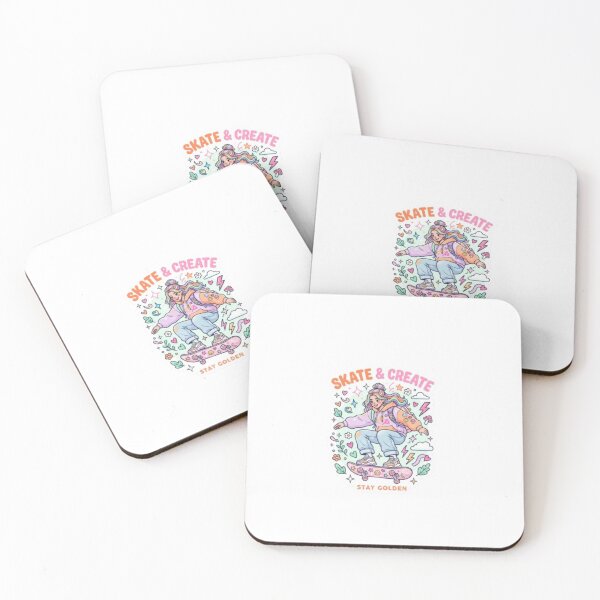 Item preview, Skate and Create Trendy Gen Z Aesthetic Lo-Fi Sticker designed and sold by Trendykunnu.
