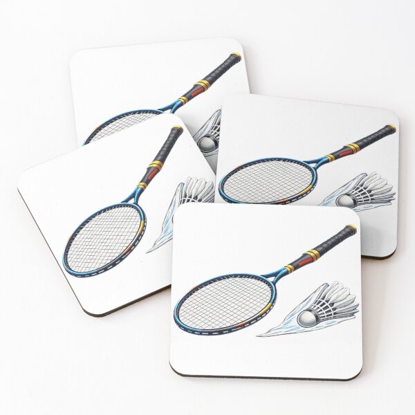Item preview, Racket and shuttle designed and sold by MS GARMENTS.