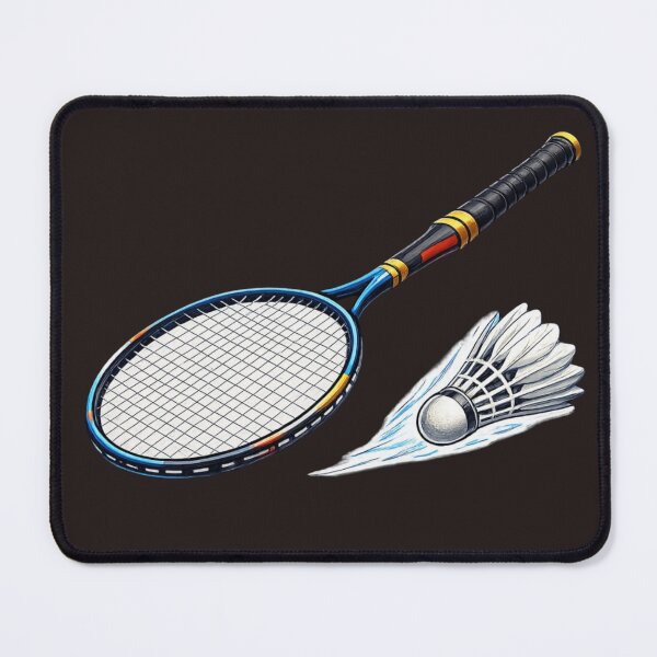 Item preview, Racket and shuttle designed and sold by MS GARMENTS.