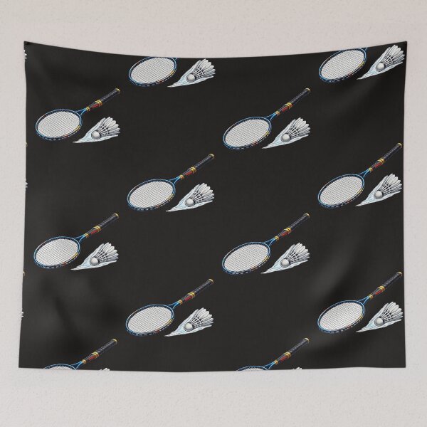 Item preview, Racket and shuttle designed and sold by MS GARMENTS.