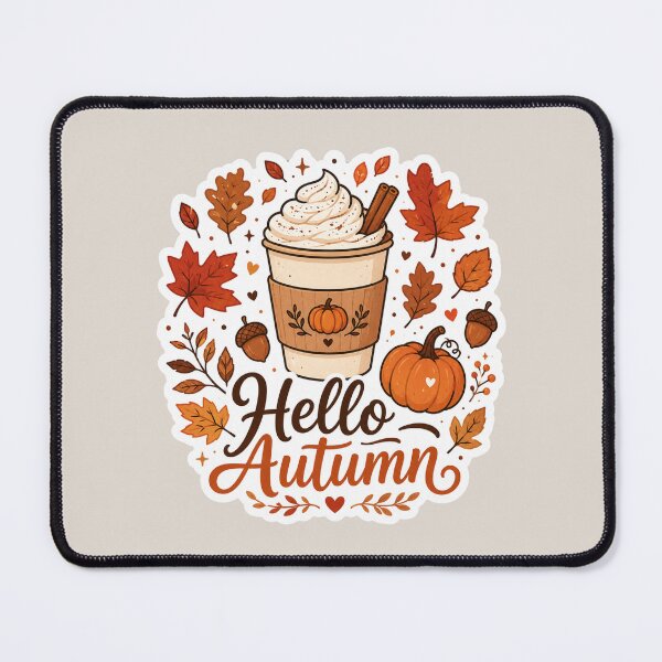 Item preview, Pumpkin Spice Latte Autumn Leaves designed and sold by NeoSakura.