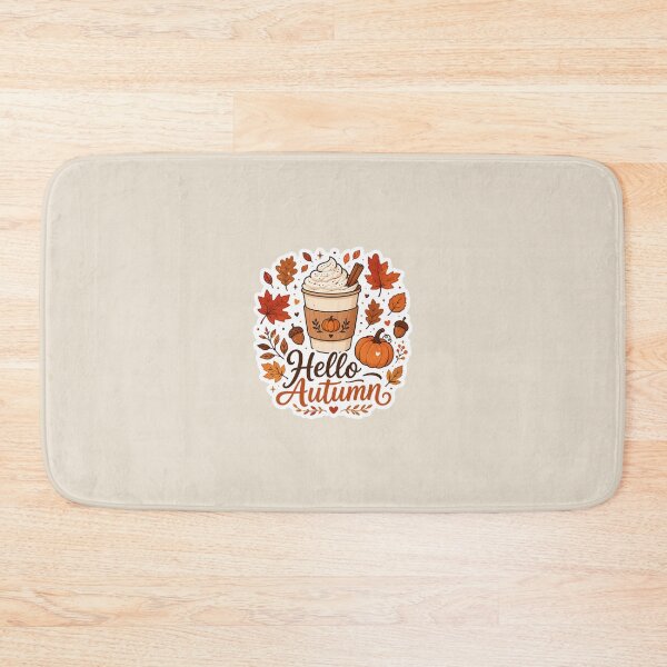 Item preview, Pumpkin Spice Latte Autumn Leaves designed and sold by NeoSakura.