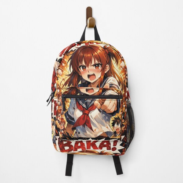 Item preview, Anime girl Baka Tsundere school uniform comic style designed and sold by Mauswohn.