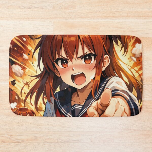 Item preview, Anime girl Baka Tsundere school uniform comic style designed and sold by Mauswohn.