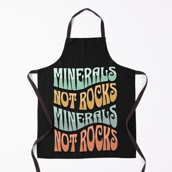 Item preview, Minerals Not Rocks Retro Rockhound designed and sold by TheDustyArtist.